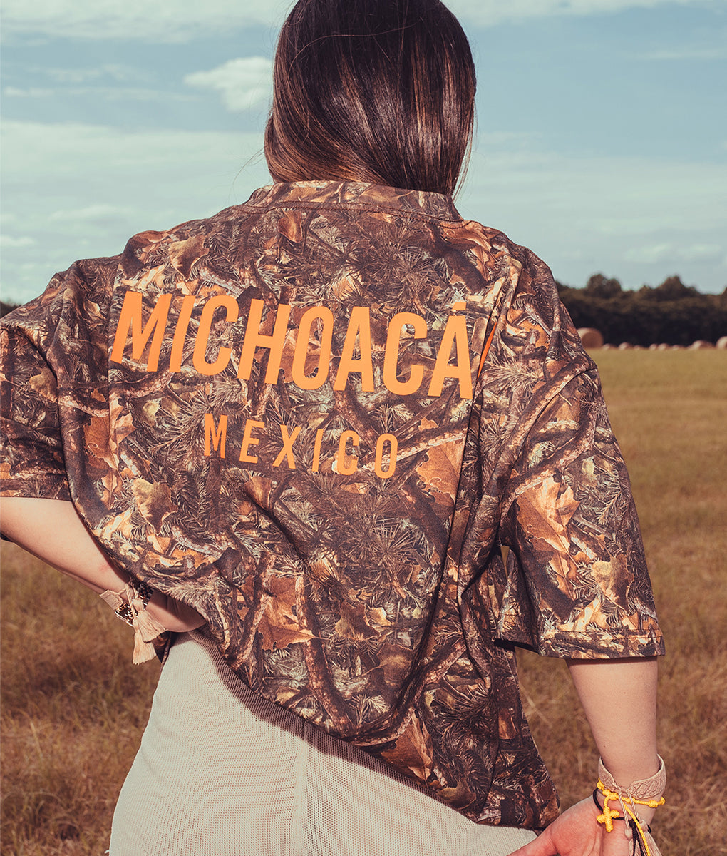 Camo State Oversized Tee