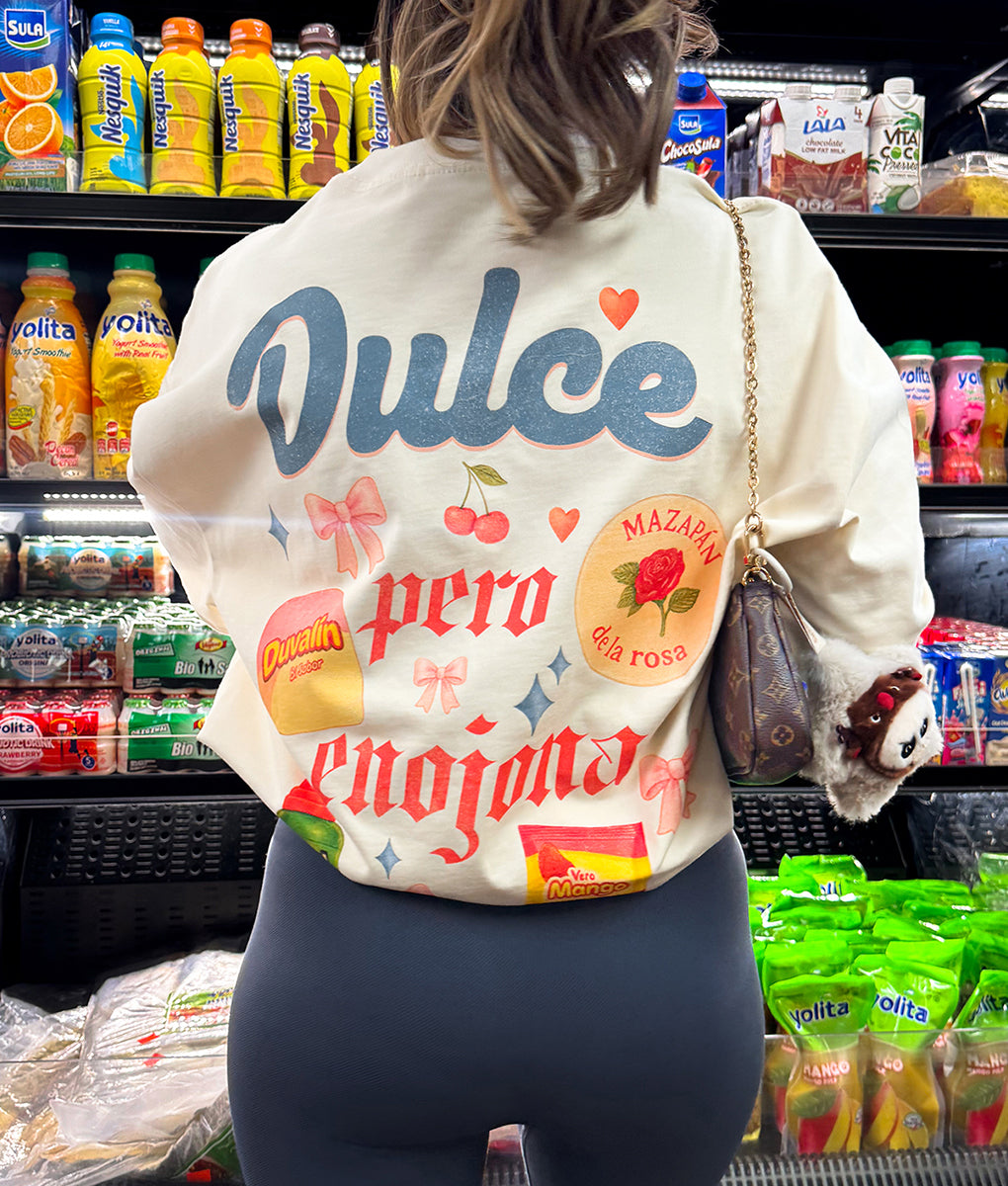 Dulce Pero Enojona Oversized Tee