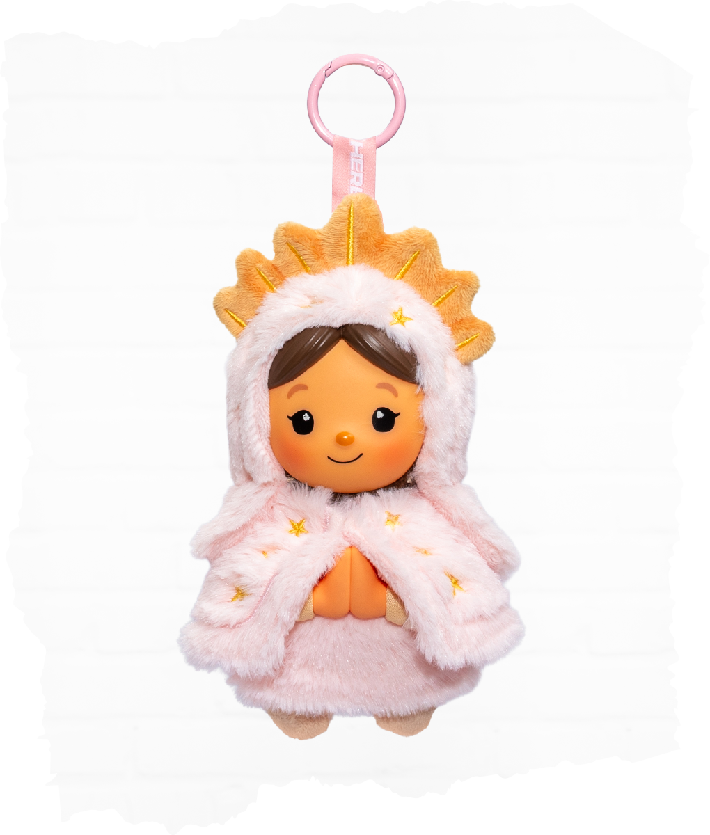 Virgencita Keychain Charm