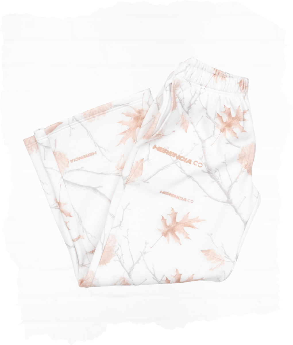 White Camo Pants (unisex)
