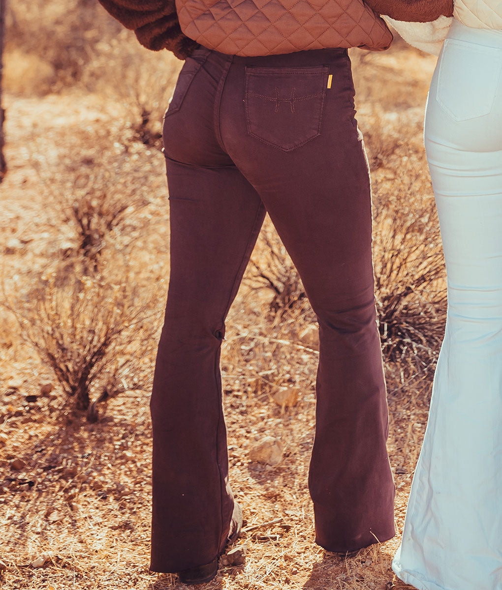 Chocolate Bootcut Jeans