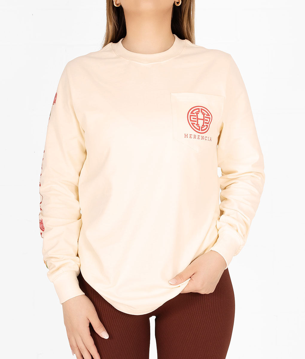 Siempre Bendecida Pocket Long Sleeve