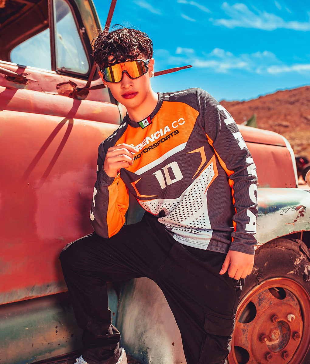 Orange & Grey State VOL 2 Unisex Off-road Jersey