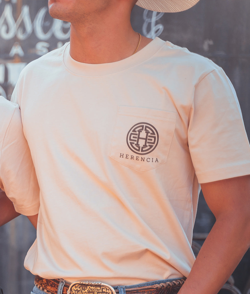 State Country Men's Short Sleeve Pocket Tee