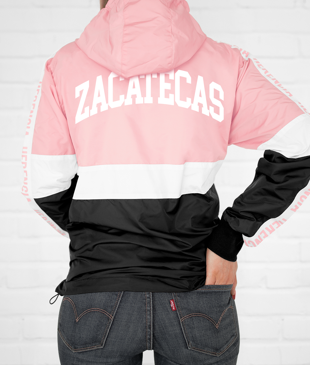 Pink State Windbreaker