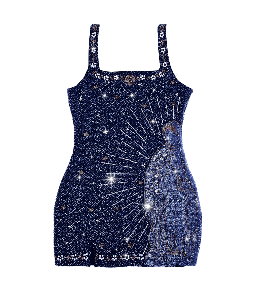 Reina Divina Beaded Dress