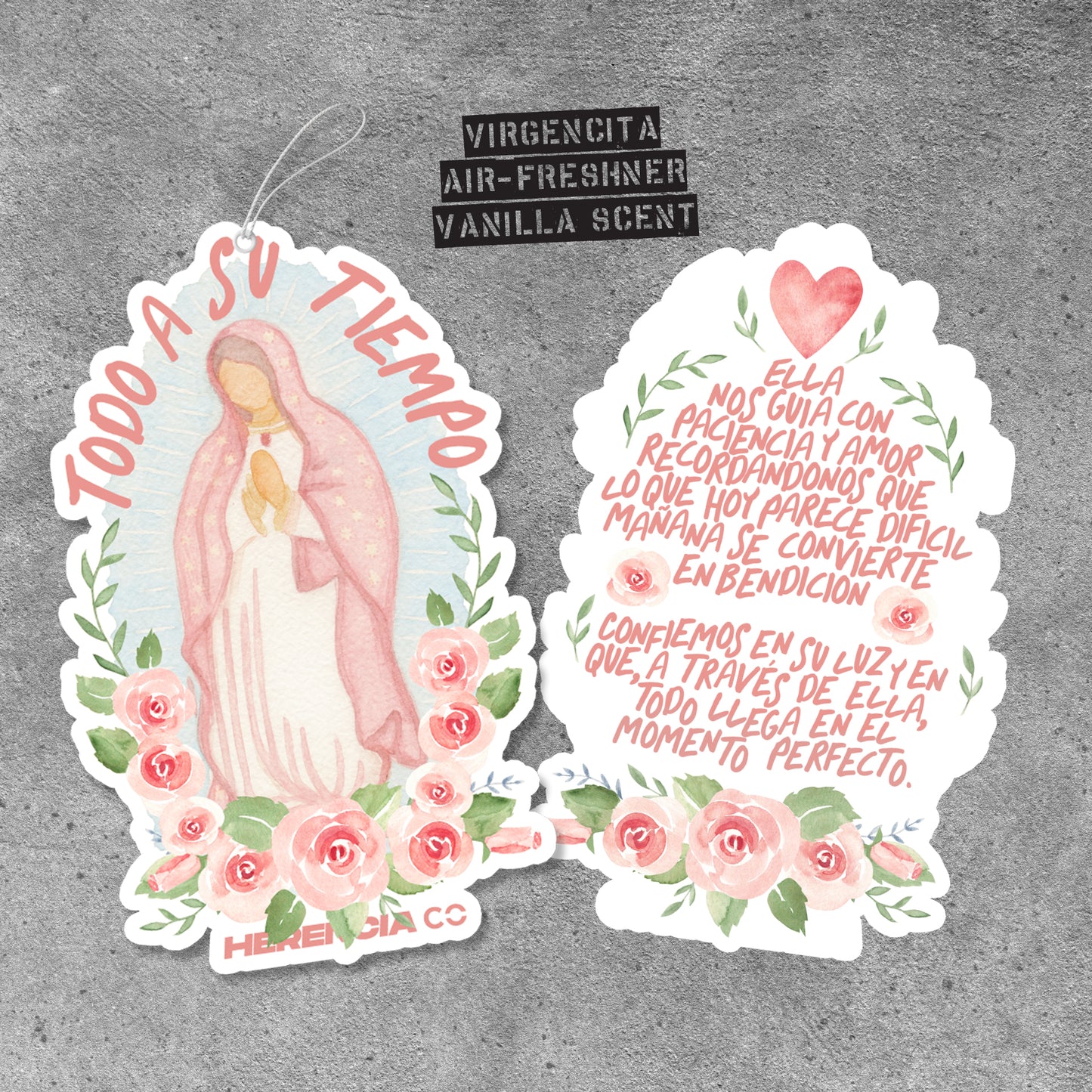 VIRGENCITA CAR AIR-FRESHER (2 PACK)