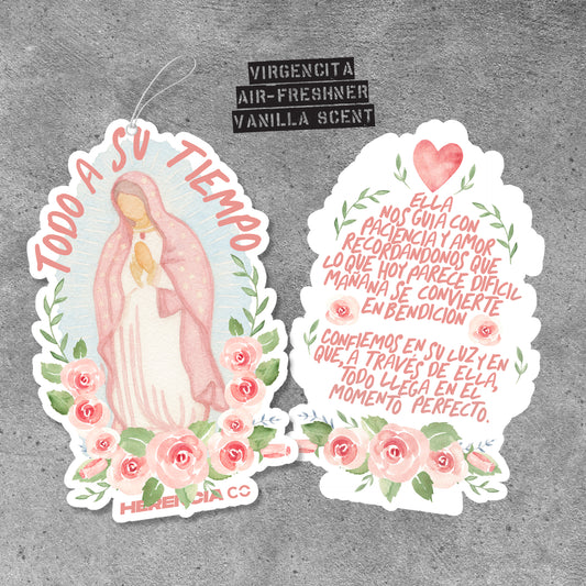 VIRGENCITA CAR AIR-FRESHER (2 PACK)