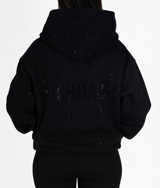 ALUCIN RHINESTONE STATE HOODIE