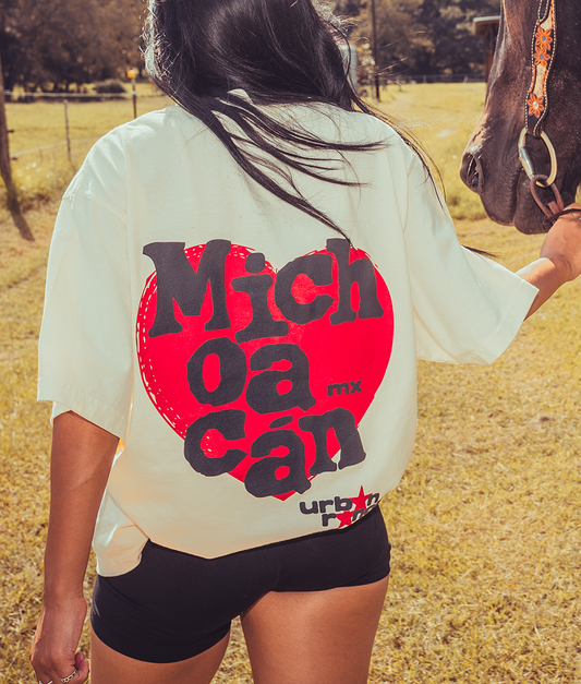 "YOUR STATE" Heart Short Sleeve Tee