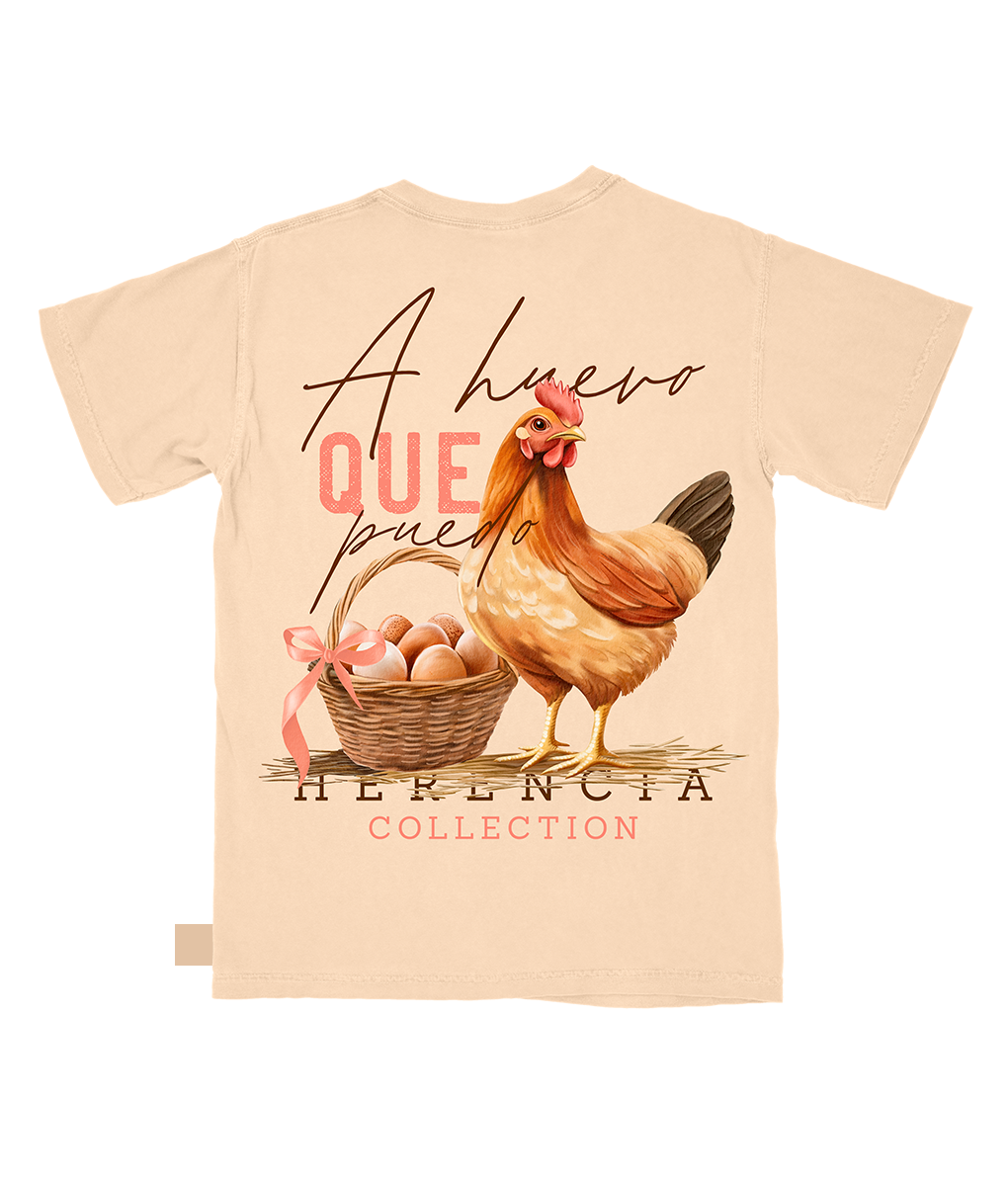 Ahuevo Que Puedo Short Sleeve Pocket Tee – Herencia Clothing