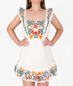 Nena Embroidered Dress