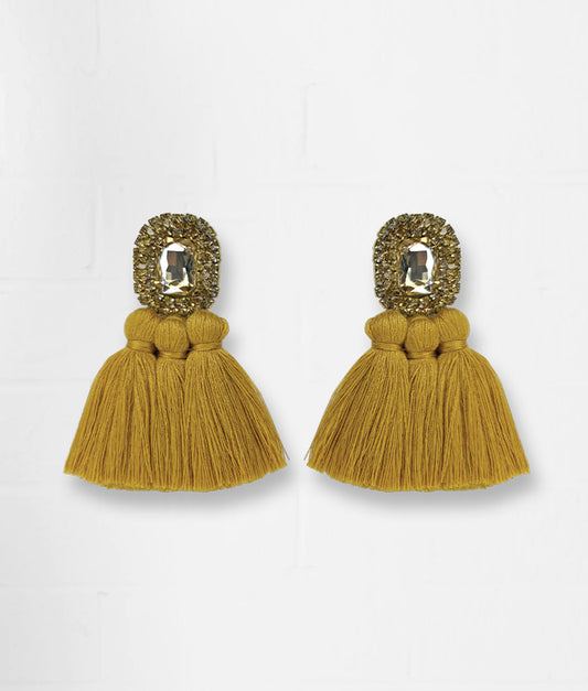 Media Naranja Tassel Earrings