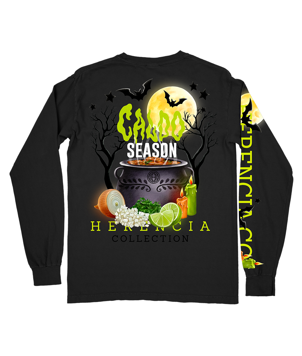 CALDO SEASON Long Sleeve Pocket Tee PREORDER