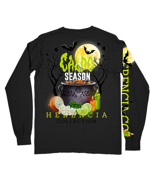 CALDO SEASON Long Sleeve Pocket Tee PREORDER