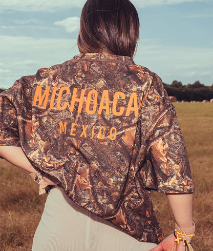Camo State Oversized Tee