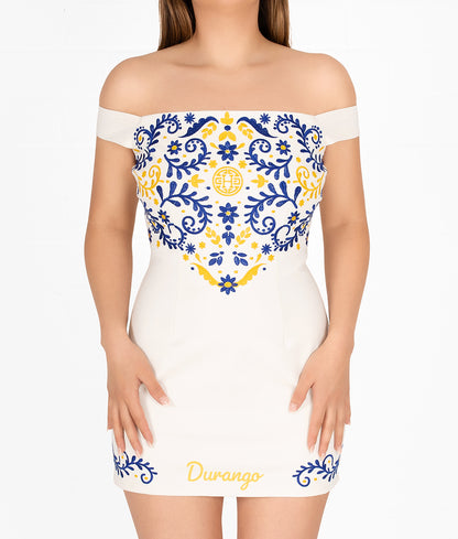 State Isabel Embroidered Dress-Holiday Edition