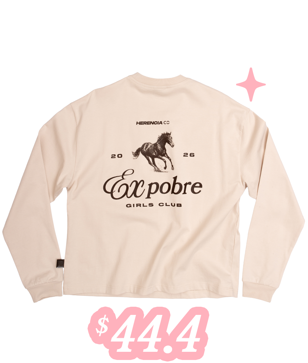 EX-POBRE HORSE OVERSIZED LONG SLEEVE