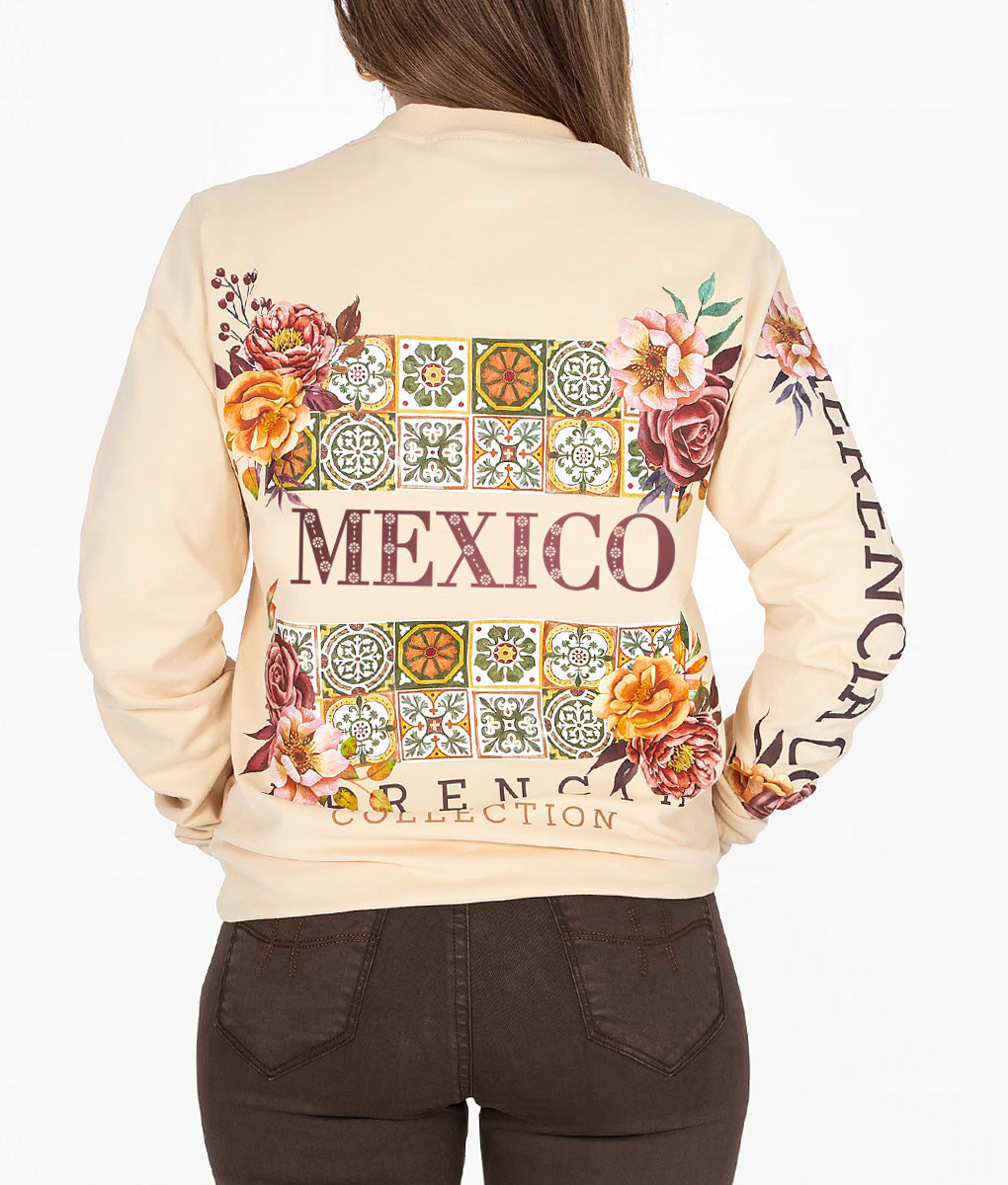 Hacienda Otoño State Long Sleeve Pocket Tee