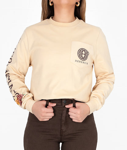 Hacienda Otoño State Long Sleeve Pocket Tee