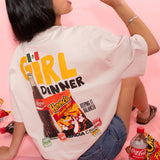 Girl Dinner Oversized Tee
