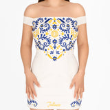 State Isabel Embroidered Dress-Holiday Edition