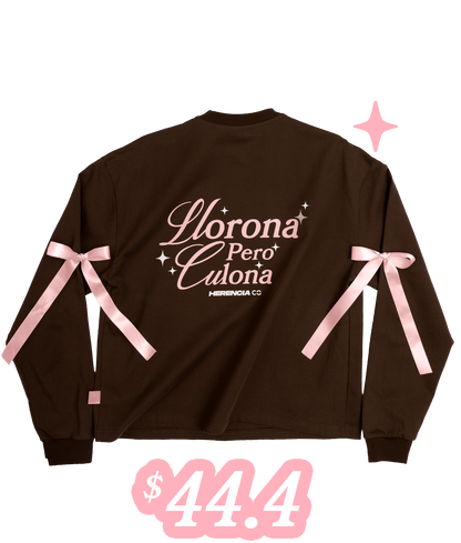 LLORONA PERO CULONA OVERSIZED LONG SLEEVE