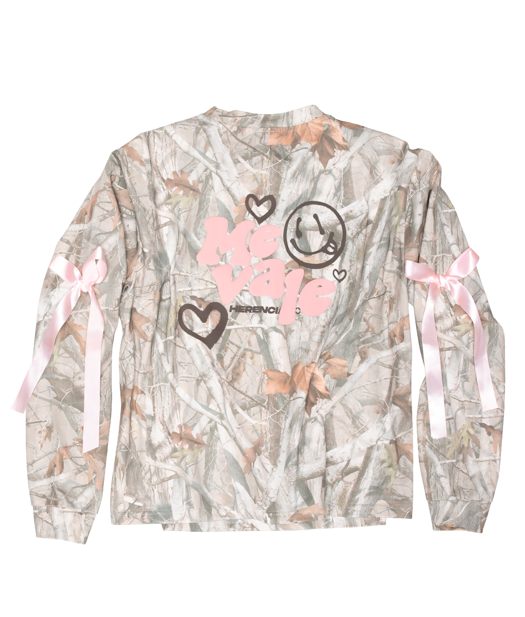 Me Vale Camo Oversized Tee