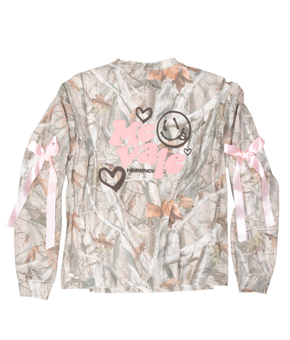 Me Vale Camo Oversized Tee