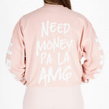 PREORDER NEED MONEY PA'  LA AMG UNISEX OVERSIZED TEE