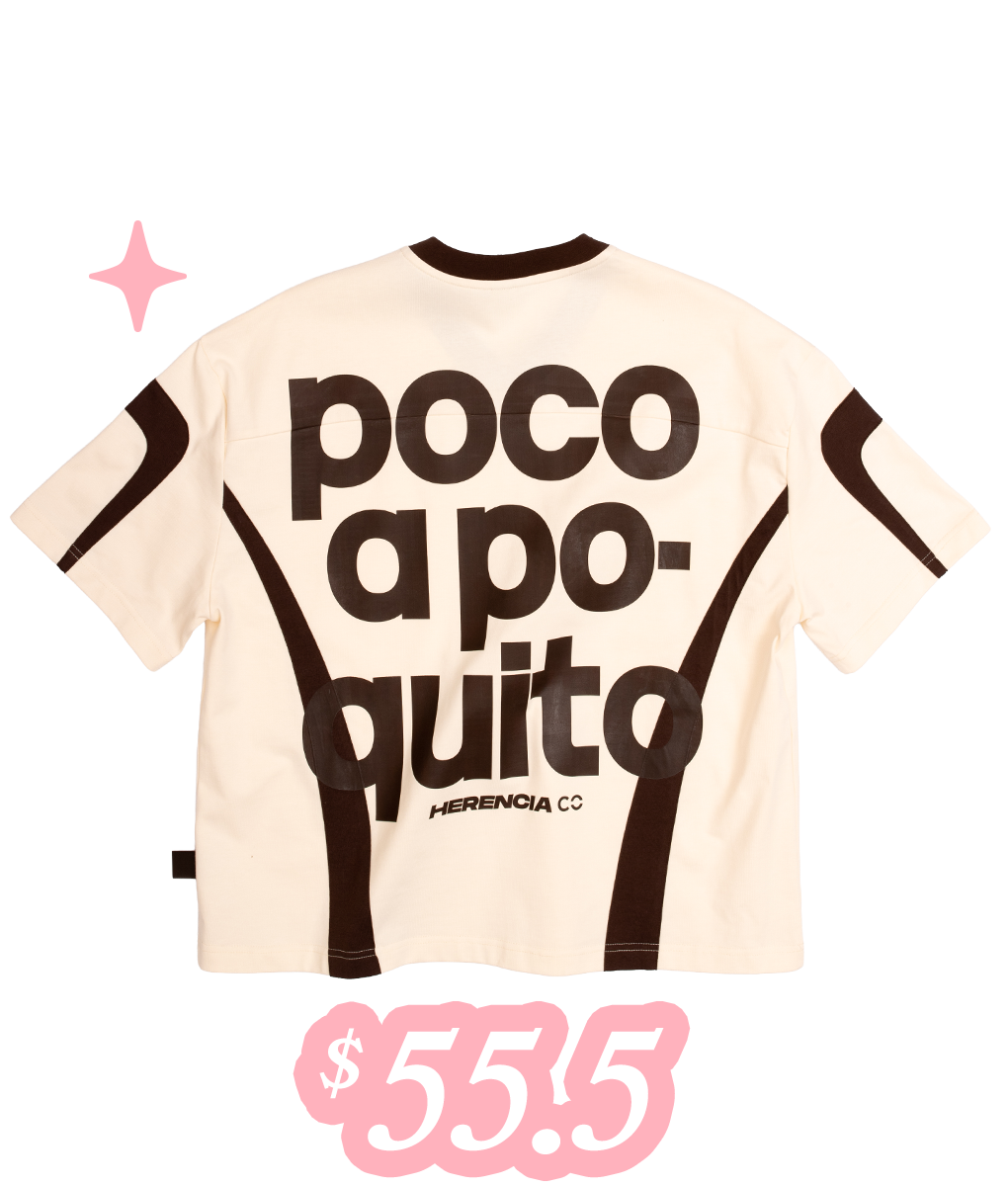POCO A POQUITO OVERSIZED SHORT SLEEVE