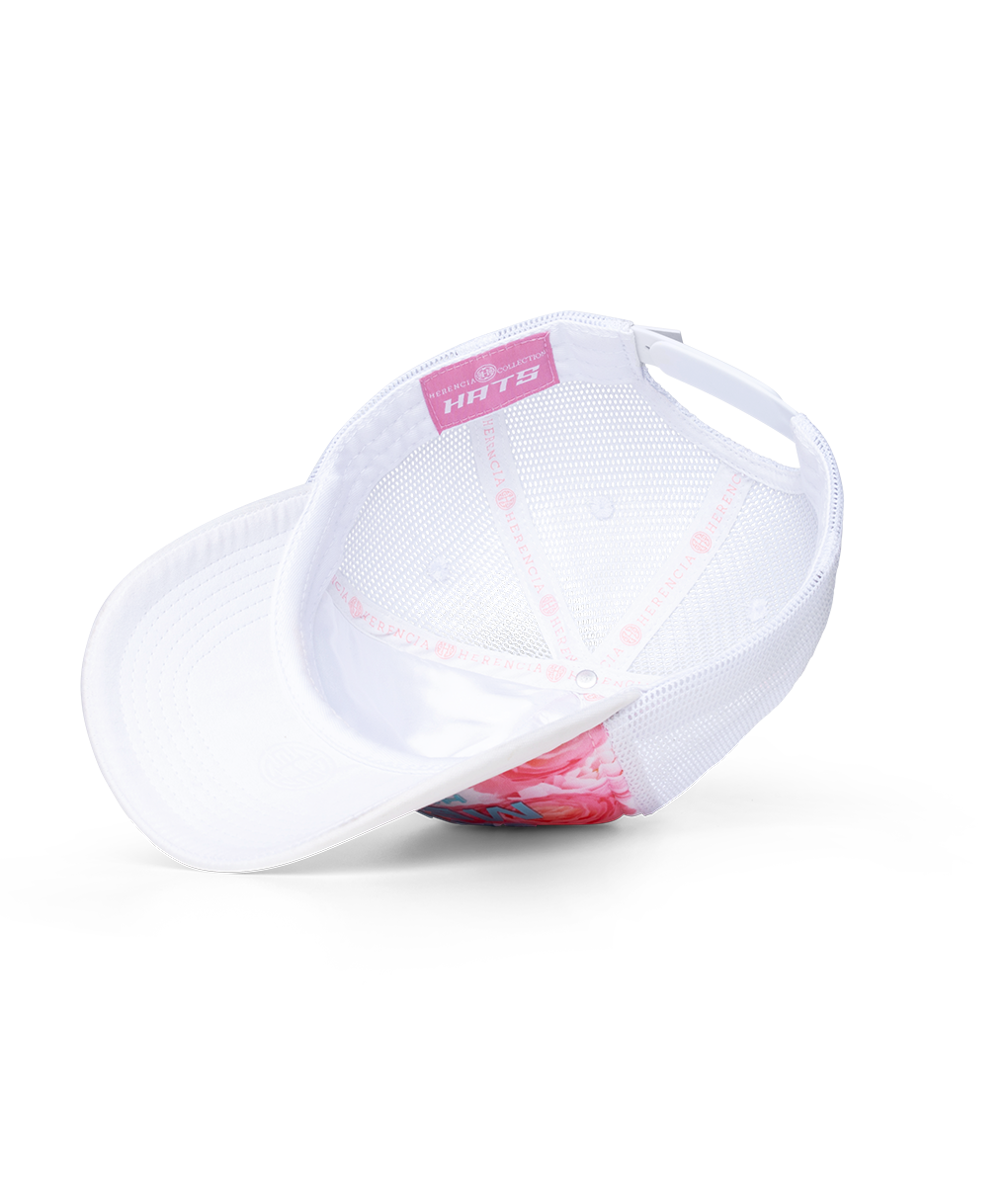 Pink Floral State Hat Herencia Clothing