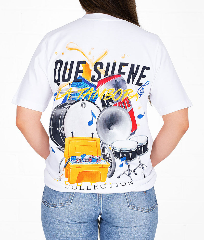 Que Suene La Tambora  Short Sleeve Pocket Tee