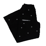 Black Rhinestone Pants (unisex)