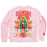 Siempre Bendecida Long Sleeve Pocket Tee