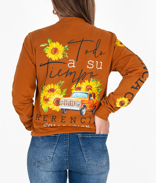 Todo A Su Tiempo Long Sleeve Pocket Tee