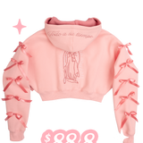 TODO A SU TIEMPO VIRGENCITA HOODIE (PINK EMBROIDERED)