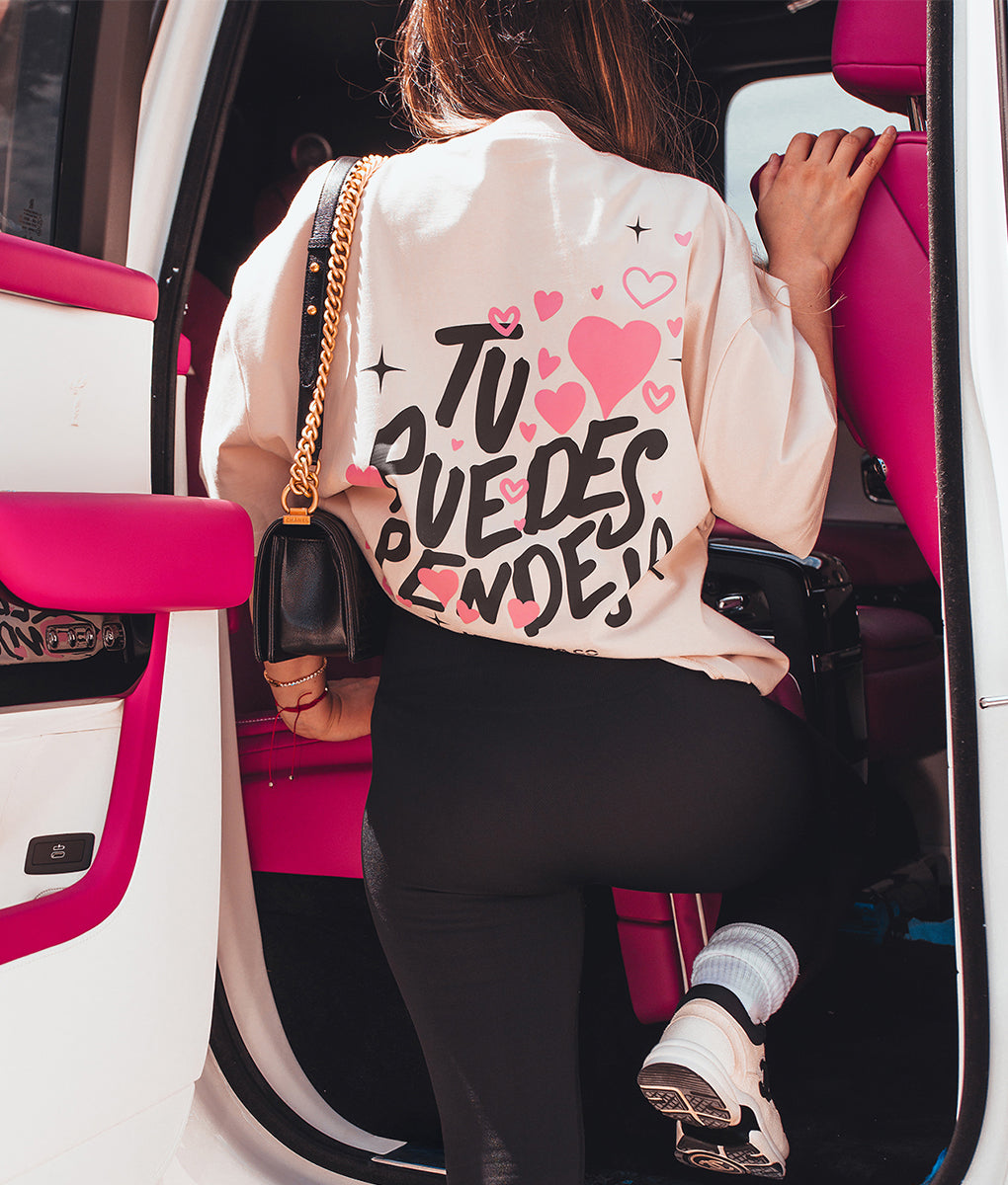 Tu Puedes Pendeja Oversized Tee