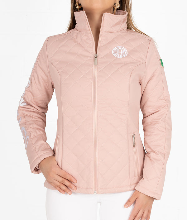 State Women's Quilted Softshell Jacket - Pink