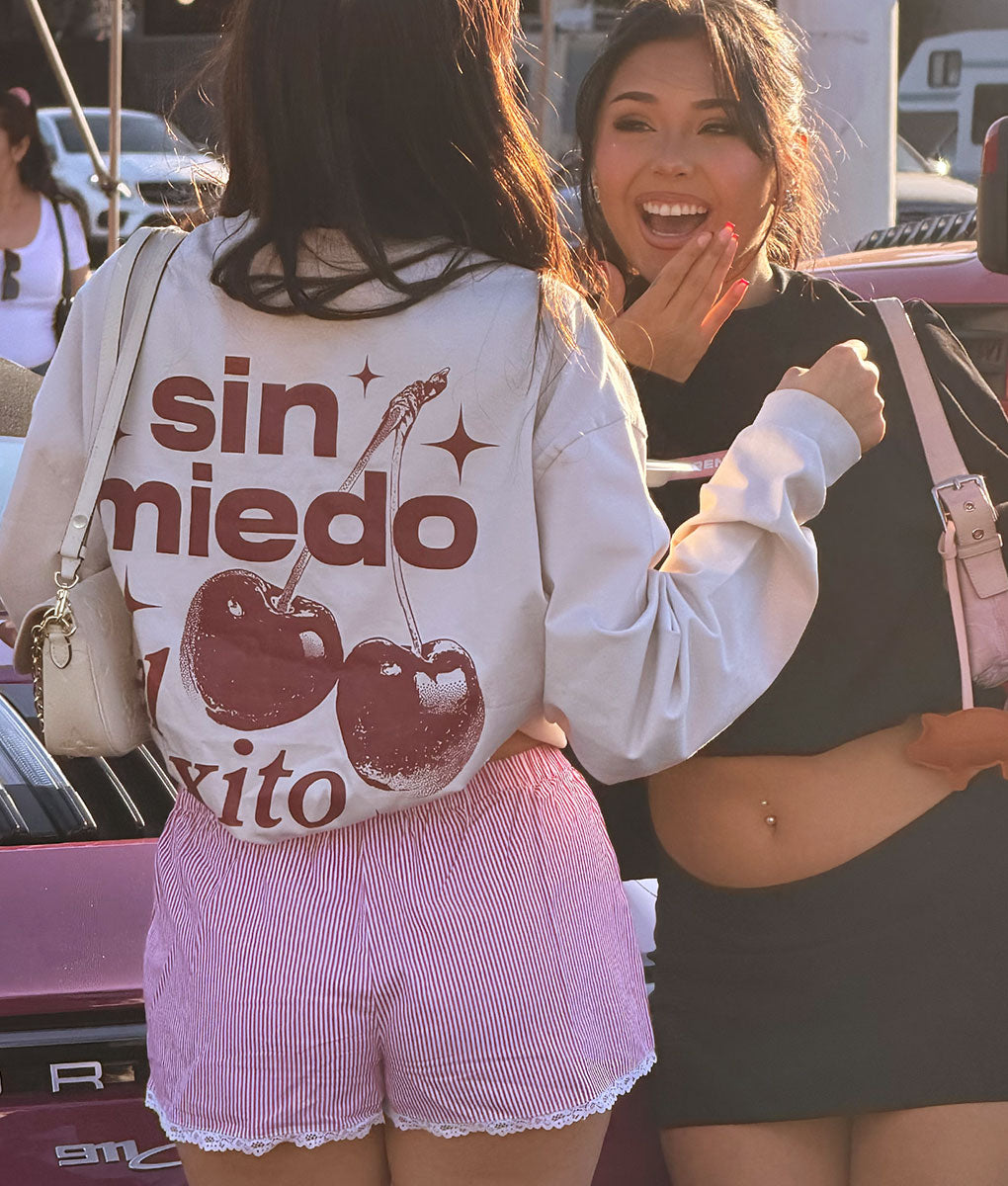 SIN MIEDO AL EXITO OVERSIZED LONG SLEEVE