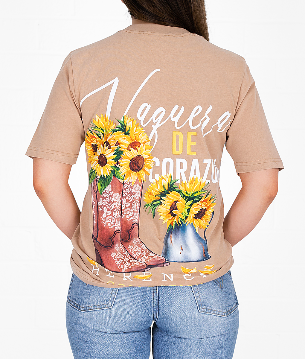 Vaquera De Corazon Short Sleeve Pocket Tee