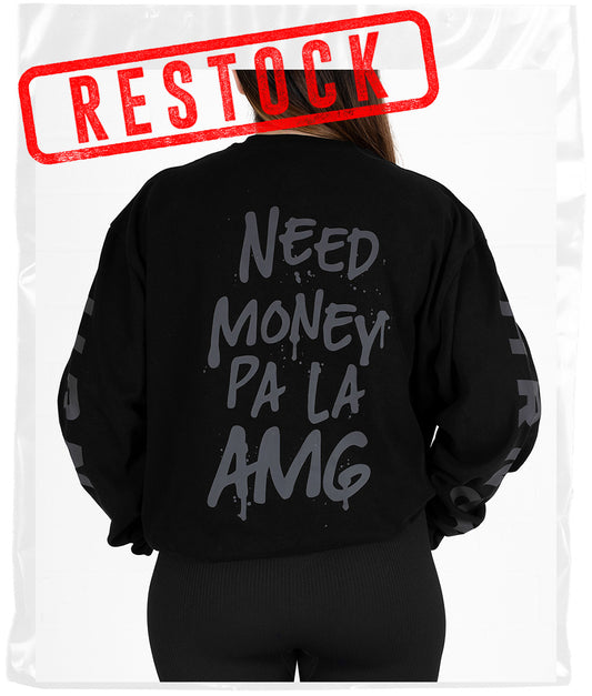 NEED MONEY PA'  LA AMG UNISEX OVERSIZED TEE