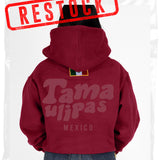 MAROON PUFF STATE HOODIE