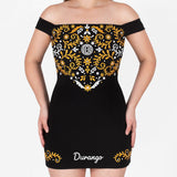 State Isabel Embroidered Dress