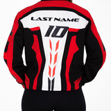 Red Last Name Unisex Off-road Jersey