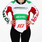 TriColor Last Name Unisex Off-road Jersey