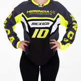 Neon Green Last Name Unisex Off-road Jersey