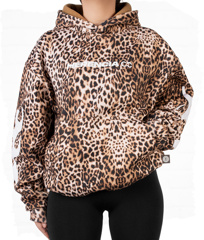 Corridos On Repeat Leopard Hoodie