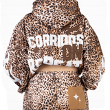 Corridos On Repeat Leopard Hoodie