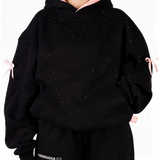 Pretty Girls Listen To Corridos Rhinestone Hoodie